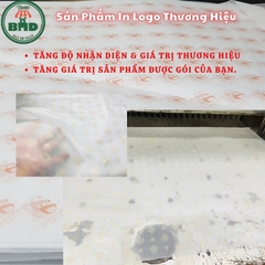 Giấy gói chống ẩm cho quần áo-giầy dép-túi thời trang chuẩn size in logo 65x86cm (kiểu gói trọn bộ lớn)