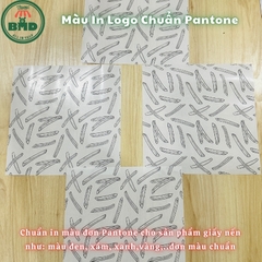 Giấy nến gói hoặc lót Khoai Tây, Gà Rán in logo mỏng 28-38gsm chuẩn size 22x22 cm - Block 100 (nhanh 8h) & 2000 tờ (công nghiệp 24h)