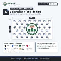 Giấy kraft trắng nến in logo 65x32cm 38gsm – trắng tinh, 2 mặt nhám, gói lót đồ ăn F&B, quần áo, phụ kiện, in từ 100 tờ