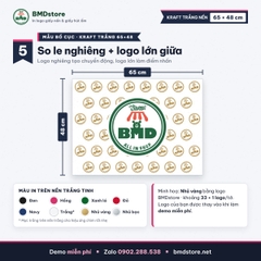 Giấy kraft trắng nến in logo 65x48cm 38gsm – trắng tinh, 2 mặt nhám, gói hộp bánh, combo đồ ăn, áo gấp, in từ 100 tờ