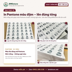 Giấy kraft trắng nến in logo 65x86cm 38gsm khổ lớn – trắng tinh, 2 mặt nhám, bọc quà, lót khay, áo khoác, in từ 100 tờ