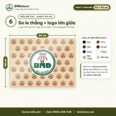 Giấy kraft vàng nến in logo 65x48cm 28gsm – 1 mặt bóng 1 mặt nhám, gói hộp bánh, combo đồ ăn, áo gấp, in từ 100 tờ