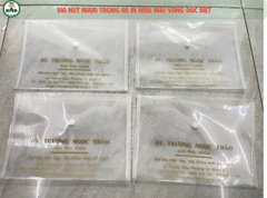 Bìa nút nhựa chọn A4 hoặc A5-Block 100-in thông tin riêng