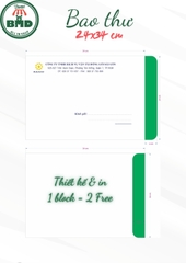 Bao thư thông dụng cho văn phòng chuẩn chọn size A4-A5-A6-Block 1-100 thư-sản xuất theo thiết kế