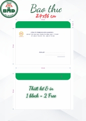 Bao thư thông dụng cho văn phòng chuẩn chọn size A4-A5-A6-Block 1-100 thư-sản xuất theo thiết kế