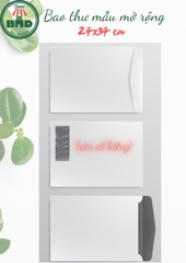 Bao thư thông dụng cho văn phòng chuẩn chọn size A4-A5-A6-Block 1-100 thư-sản xuất theo thiết kế