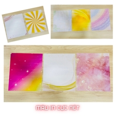 Giấy nến lót-gói size 30x40cm-Bloc 10/100 in logo màu theo mẫu chọn hoặc theo thiết kế