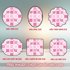 Giấy nến lót-gói size 30x30cm-Bloc 10/100 in logo màu theo mẫu chọn hoặc theo thiết kế