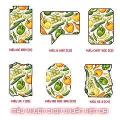 Giấy nến lót-gói size 20x30cm-Bloc 10/100 in logo màu theo mẫu chọn hoặc theo thiết kế