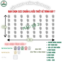 Giấy Kraft nến trắng (hút thấm dầu) gói-lót Thực Phẩm nóng lạnh-Thời Trang-Phụ Kiện-Quà Tặng chuẩn size 65x86cm in logo (kiểu gói cỡ lớn)