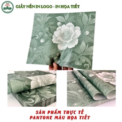 Giấy nến(hút dầu)gói-lót Khoai Tây,Gà Rán in logo,chuẩn>28gsm(24x24cm)-Bloc 100(đen 3h)/2k/4k