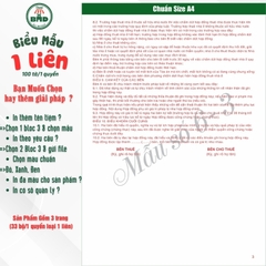 Hợp đồng cho thuê Nhà/Căn Hộ/Mặt Bằng/Phòng Trọ 1 liên(A4)-Bloc 1(in sẵn) & Bloc 3(chọn mẫu in tên) hoặc theo thiết kế