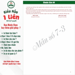 Hợp đồng cho thuê Nhà/Căn Hộ/Mặt Bằng/Phòng Trọ 1 liên(A4)-Bloc 1(in sẵn) & Bloc 3(chọn mẫu in tên) hoặc theo thiết kế
