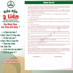 Hợp đồng cho thuê Nhà/Căn Hộ/Mặt Bằng/Phòng Trọ 2 liên(A4)-Bloc 1(in sẵn) & Bloc 3(chọn mẫu in tên) hoặc theo thiết kế