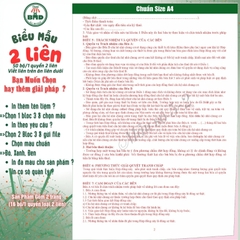 Hợp đồng cho thuê Nhà/Căn Hộ/Mặt Bằng/Phòng Trọ 2 liên(A4)-Bloc 1(in sẵn) & Bloc 3(chọn mẫu in tên) hoặc theo thiết kế