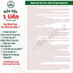 Hợp đồng cho thuê xe 1 liên-Bloc 2(in sẵn) & Bloc 6(chọn mẫu in tên) hoặc theo thiết kế