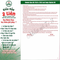 Hợp đồng cho thuê xe 2 liên-Bloc 2(in sẵn) & Bloc 6(chọn mẫu in tên) hoặc theo thiết kế