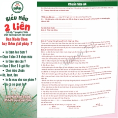 Hợp đồng Đặt Cọc Nhà Đất/Căn Hộ 2 liên(A4)-Bloc 1(in sẵn) & Bloc 3(chọn mẫu in tên) hoặc theo thiết kế
