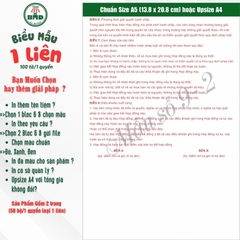 Hợp đồng mua bán xe 1 liên-Bloc 2 (in sẵn) & Bloc 6 (chọn mẫu in tên) hoặc theo thiết kế