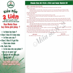 Hợp đồng mua bán xe 2 liên-Bloc 2 (in sẵn) & Bloc 6 (chọn mẫu in tên) hoặc theo thiết kế