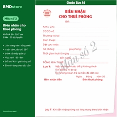 Hợp Đồng Cho Thuê Nhà, Căn Hộ, Mặt Bằng, Phòng Trọ A4 2 Liên Carbonless – In Tên, Đánh Số Nhảy | Bloc 1 & Bloc 3
