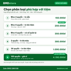 Hợp Đồng Thuê Váy Cưới, Áo Dài, Đồ Thời Trang A5 1 Liên – In Tên Tiệm, Đánh Số Nhảy | Bloc 2 & Bloc 6
