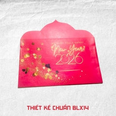 Bao lì xì giấy nến in logo theo mẫu chọn-Bloc 10-BLX14