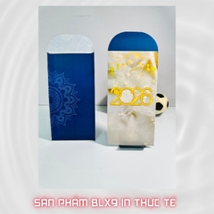 Bao lì xì giấy nến in logo theo mẫu chọn-Bloc 10-BLX9