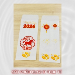 Bao lì xì giấy nến in logo theo mẫu chọn-Bloc 10-BLX2