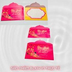 Bao lì xì giấy nến in logo theo mẫu chọn-Bloc 10-BLX14