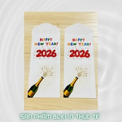 Bao lì xì giấy nến in logo theo mẫu chọn-Bloc 10-BLX1
