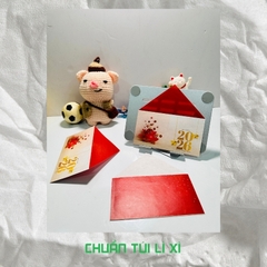 Bao lì xì giấy nến in logo theo mẫu chọn-Bloc 10-BLX13