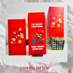 Bao lì xì giấy nến in logo theo mẫu chọn-Bloc 10-BLX7