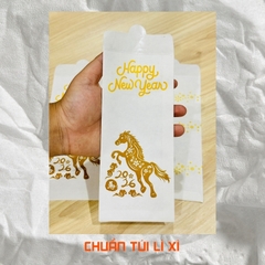 Bao lì xì giấy nến in logo theo mẫu chọn-Bloc 10-BLX4
