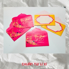 Bao lì xì giấy nến in logo theo mẫu chọn-Bloc 10-BLX14