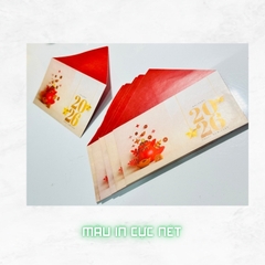 Bao lì xì giấy nến in logo theo mẫu chọn-Bloc 10-BLX13