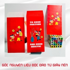 Bao lì xì giấy nến in logo theo mẫu chọn-Bloc 10-BLX7