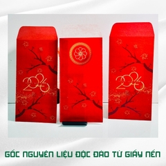 Bao lì xì giấy nến in logo theo mẫu chọn-Bloc 10-BLX6