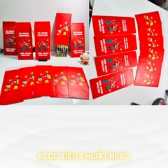 Bao lì xì giấy nến in logo theo mẫu chọn-Bloc 10-BLX7
