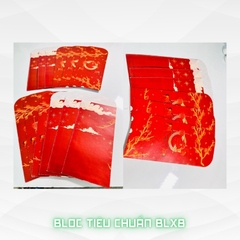 Bao lì xì giấy nến in logo theo mẫu chọn-Bloc 10-BLX8