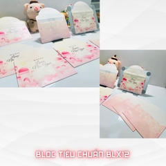 Bao lì xì giấy nến in logo theo mẫu chọn-Bloc 10-BLX12