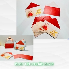 Bao lì xì giấy nến in logo theo mẫu chọn-Bloc 10-BLX13