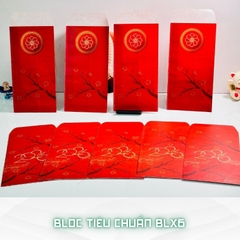 Bao lì xì giấy nến in logo theo mẫu chọn-Bloc 10-BLX6