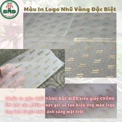 Giấy gói chống ẩm cho quần áo-giầy dép-túi thời trang chuẩn size in logo 30x70cm (kiểu quấn vòng)