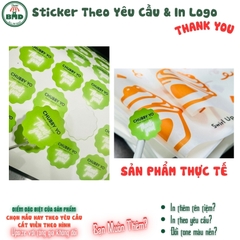 Tem thank you (trơn/in tên tiệm) chuẩn size vuông/tròn 3/3.8/6.8 cm-Bloc đồng giá-chọn mẫu hoặc in theo thiết kế