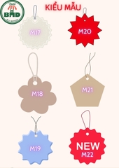 Thẻ treo - Block 100 thẻ - Chọn kiểu mẫu hình