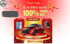 Tem Nhãn - Thẻ cào trúng thưởng size 5x8 cm-Bloc lẻ 100 - sỉ 1000 thẻ - Chọn mẫu hoặc theo thiết kế