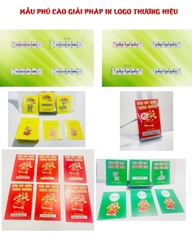 Tem Nhãn - Thẻ cào trúng thưởng size 5x4 cm-Bloc lẻ 100 - sỉ 1000 thẻ - Chọn mẫu hoặc theo thiết kế
