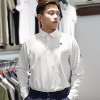 Áo Nỉ Nam Gà LG5FLSV0MV-WH