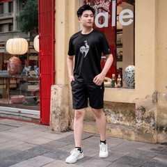 Áo Phông Nam Gà LN6SHT23MV-BK